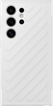 SAMSUNG Etui Shield Case do S24 Ultra Light Gray