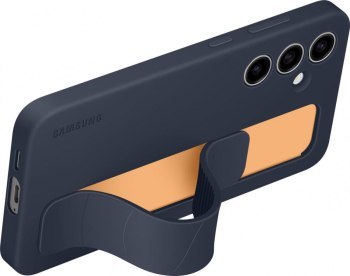 Samsung Standing Grip Case do S24 FE S721 niebiesko-czarny Samsung Standing Grip Case do S24 FE S721 niebiesko-czarny