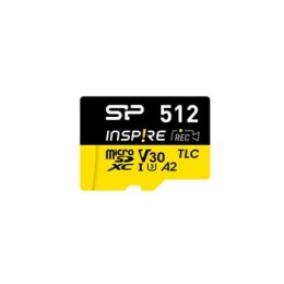 Silicon Power microSDXC Power Inspire 512GB V30 UHS-I U3 A2 4K