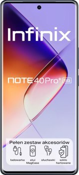 Smartfon Infinix NOTE 40 PRO+ 5G 12/256GB Obsidian Black