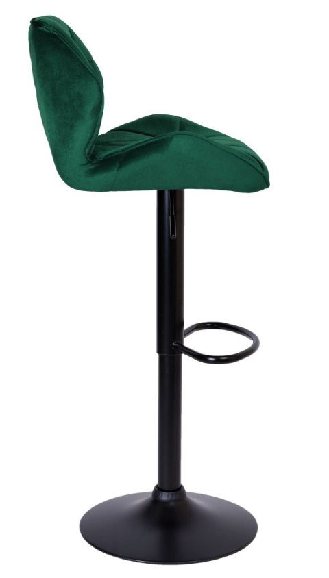 Hoker barowy Grappo Black ciemnozielony Velvet Hoker barowy Grappo Black ciemnozielony Velvet