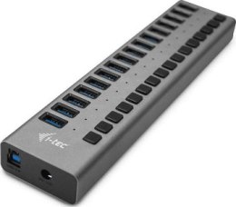 I-tec USB 3.0 Charging HUB 16 HUB Ładujący z zasilaczem 90W 16x USB 3.0 (max. 10W) z wyłącznikami 5 Gbps