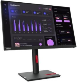 Monitor Lenovo ThinkVision T24i-30 - 24'' | IPS | Full HD| 60 Hz | DisplayPort, D-Sub, HDMI | obrót, pochył, wysokość | VESA 100