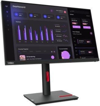 Monitor Lenovo ThinkVision T24i-30 - 24'' | IPS | Full HD| 60 Hz | DisplayPort, D-Sub, HDMI | obrót, pochył, wysokość | VESA 100 Monitor Lenovo ThinkVision T24i-30 - 24'' | IPS | Full HD| 60 Hz | DisplayPort, D-Sub, HDMI | obrót, pochył, wysokość | VESA 100