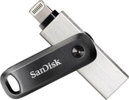 Pendrive SanDisk iXpand GO SDIX60N-128G-GN6NE (128GB; Lightning USB 3.0; kolor srebrny)