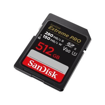 KARTA SANDISK EXTREME PRO SDXC 512GB 280/150 MB/s V60 UHS-II KARTA SANDISK EXTREME PRO SDXC 512GB 280/150 MB/s V60 UHS-II