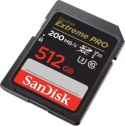 SANDISK EXTREME PRO SDXC 512GB 200/140 MB/s A2
