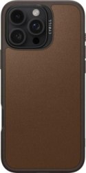 Spigen Cyrill Kajuk Mag do MagSafe do iPhone 16 Pro brązowy