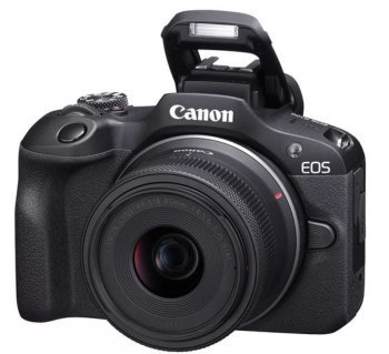 Aparat fotograficzny - Canon EOS R100 + obiektyw RF-S 18-45mm F4.5-6.3 IS STM Aparat fotograficzny - Canon EOS R100 + obiektyw RF-S 18-45mm F4.5-6.3 IS STM