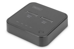 DIGITUS STACJA DOKUJĄCA DO SSD M.2 NVME Z FUNKCJĄ KLONOWANIA OFFLINE USB-C CZARNA DA-71545