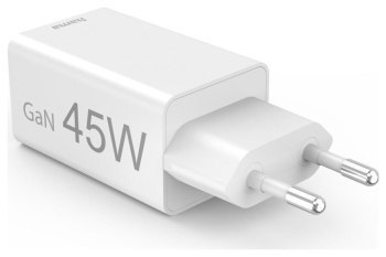 Hama mini GaN 45W PD/QC 1x USB-C, 1x USB-A biała Hama mini GaN 45W PD/QC 1x USB-C, 1x USB-A biała