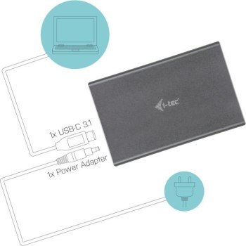 I-tec MySafe USB 3.0/USB-C Gen 2 I-tec MySafe USB 3.0/USB-C Gen 2