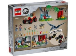 LEGO Jurassic World 76963 Centrum Ratunkowe Dla Małych Dinozaurów