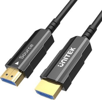 Unitek Kabel optyczny HDMI 2.0 AOC 4K 60Hz 50 m Unitek Kabel optyczny HDMI 2.0 AOC 4K 60Hz 50 m