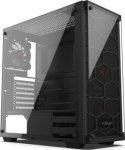 Obudowa KRUX Leda KRX0007 (ATX Extended ATX Mini ATX Mini ITX; kolor czarny)