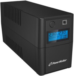 POWER WALKER UPS LINE-IN VI 850 SHL 850VA 2X SCHUKO RJ11 USB LCD