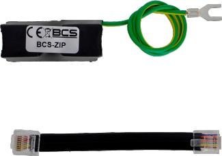 Zabezpieczenie przeciwprzepięciowe Ethernet BCS POWER BCS-ZIP Zabezpieczenie przeciwprzepięciowe Ethernet BCS POWER BCS-ZIP