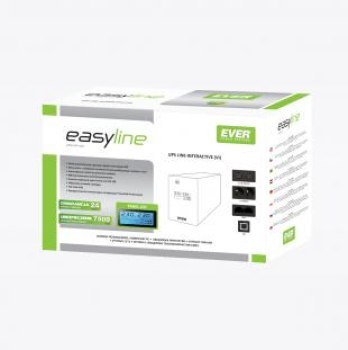 Zasilacz UPS Ever Easyline T/EASYTO-001K20/00 (1200VA) Zasilacz UPS Ever Easyline T/EASYTO-001K20/00 (1200VA)
