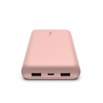 BELKIN POWERBANK 20000 MAH USB-A C 15W ROSE GOLD BELKIN POWERBANK 20000 MAH USB-A C 15W ROSE GOLD