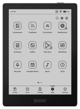 Ebook Onyx Boox Go 6 Carta 1300 32GB Wi-Fi Black Ebook Onyx Boox Go 6 Carta 1300 32GB Wi-Fi Black