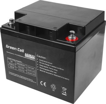 GREEN CELL AKUMULATOR ŻELOWY AGM22 12V 40AH GREEN CELL AKUMULATOR ŻELOWY AGM22 12V 40AH