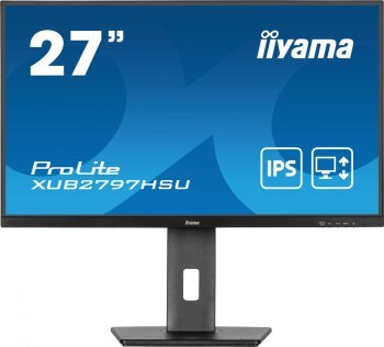 Iiyama XUB2797HSU-B2 - 27'' | IPS | FHD | 4 ms | 100 Hz | Height adjust, Flicker-free Iiyama XUB2797HSU-B2 - 27'' | IPS | FHD | 4 ms | 100 Hz | Height adjust, Flicker-free