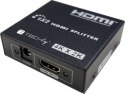 Techly 365818 Rozdzielacz Splitter HDMI, 1x2, 4K 30Hz, aktywny