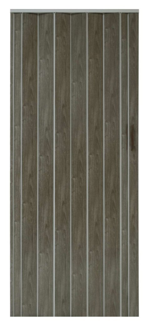 Drzwi harmonijkowe 001P DĄB GRAFIT MAT 100 cm Drzwi harmonijkowe 001P DĄB GRAFIT MAT 100 cm