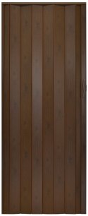 Drzwi harmonijkowe 001P WENGE MAT G - 90 cm