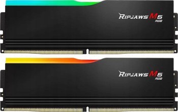 G.SKILL RIPJAWS M5 RGB DDR5 2X16GB 6000MHZ CL36-36 BLACK F5-6000J3636F16GX2-RM5RK G.SKILL RIPJAWS M5 RGB DDR5 2X16GB 6000MHZ CL36-36 BLACK F5-6000J3636F16GX2-RM5RK