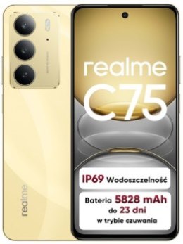 Smartfon realme C75 8/256GB Lightning Gold