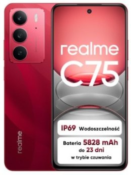 Smartfon realme C75 8/256GB Ruby Red