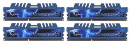 Zestaw pamięci G.SKILL RipjawsX F3-1600C9Q-32GXM (DDR3 DIMM; 4 x 8 GB; 1333 MHz; CL9)