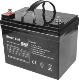 GREEN CELL AKUMULATOR ŻELOWY AGM21 12V 33AH