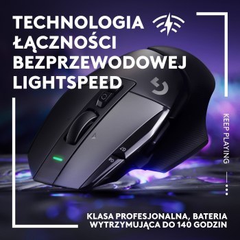 Logitech G502 X Lightspeed Czarna Logitech G502 X Lightspeed Czarna