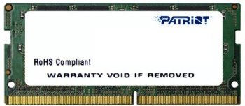 PATRIOT SO-DIMM DDR4 16GB 2666MHz 1 rank PATRIOT SO-DIMM DDR4 16GB 2666MHz 1 rank