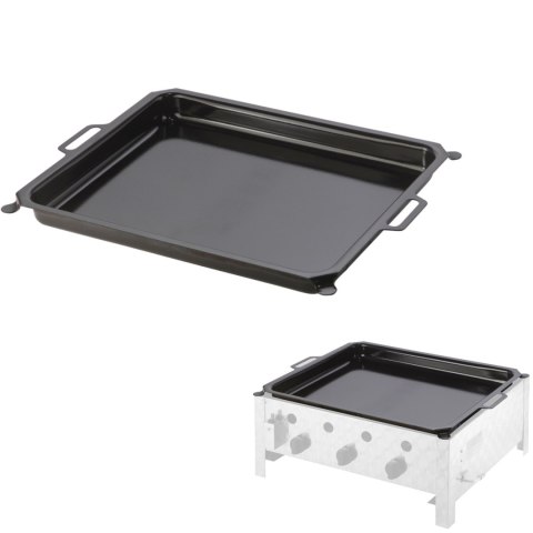 Patelnia emaliowana go grilla gazowego PELVIS / RASCAL 58x46x5cm Patelnia emaliowana go grilla gazowego PELVIS / RASCAL 58x46x5cm