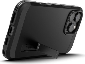 Spigen Tough Armor T Mag MagSafe iPhone 16 Pro Max czarny Spigen Tough Armor T Mag MagSafe iPhone 16 Pro Max czarny