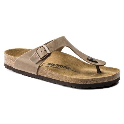 Japonki damskie Birkenstock Gizeh Oiled Leather Tabacco Brown Regular szerokie (0943811) Japonki damskie Birkenstock Gizeh Oiled Leather Tabacco Brown Regular szerokie (0943811)