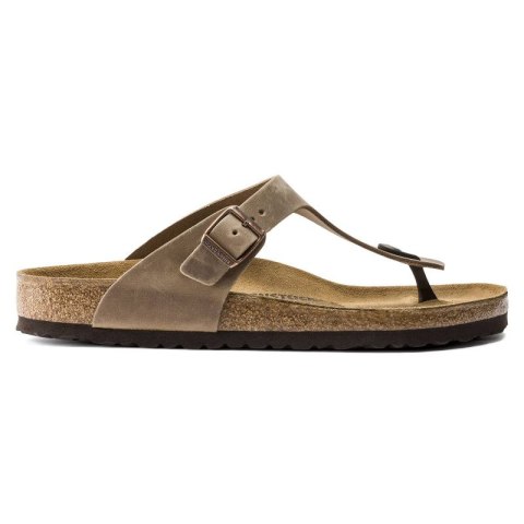 Japonki damskie Birkenstock Gizeh Oiled Leather Tabacco Brown Regular szerokie (0943811) Japonki damskie Birkenstock Gizeh Oiled Leather Tabacco Brown Regular szerokie (0943811)