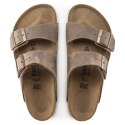 Klapki Birkenstock Arizona Tabacco Brown męskie/damskie brązowe regular szerokie (0352201)