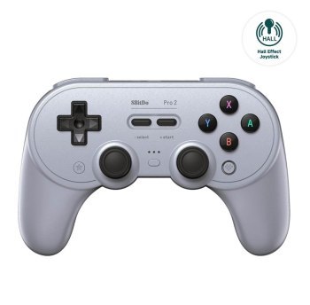 8BitDo PRO 2 Gamepad Hall Ed/Gray 8bit 8BitDo PRO 2 Gamepad Hall Ed/Gray 8bit
