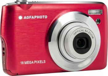 Aparat fotograficzny - Agfa Photo DC8200 Czerwony + etui + karta SD 16GB Agfa Aparat fotograficzny - Agfa Photo DC8200 Czerwony + etui + karta SD 16GB Agfa