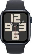 Apple Watch SE GPS 44mm Midnight Aluminium Case with Midnight Sport Band - M/L