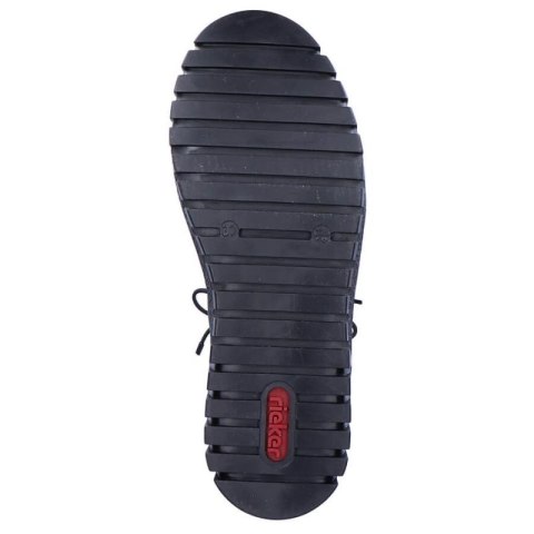 Botki ocieplane Rieker W R279B czarne Botki ocieplane Rieker W R279B czarne
