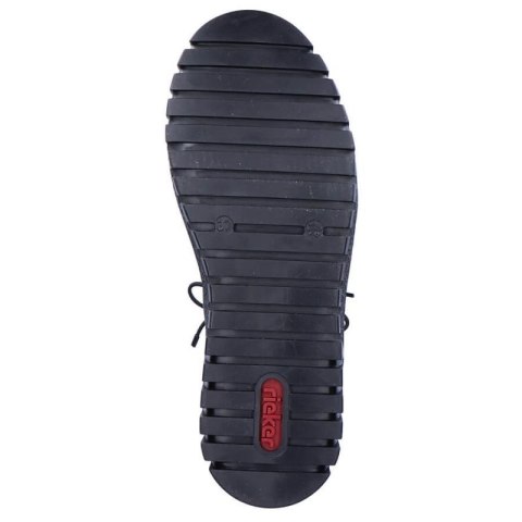 Botki ocieplane Rieker W R279B czarne Botki ocieplane Rieker W R279B czarne