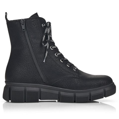Wodoodporne komfortowe botki Rieker W RKR557 Wodoodporne komfortowe botki Rieker W RKR557
