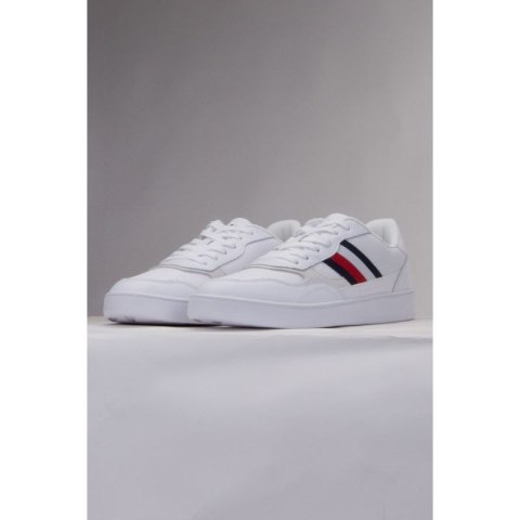 Buty Tommy Hilfiger Court Cupsole Retro Lth Stripes M FM0FM04828YBS Buty Tommy Hilfiger Court Cupsole Retro Lth Stripes M FM0FM04828YBS
