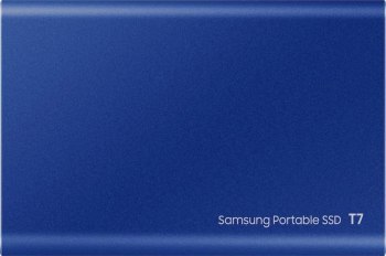 Dysk Samsung SSD T7 Portable 1TB MU-PC1T0H/WW niebieski Samsung Dysk Samsung SSD T7 Portable 1TB MU-PC1T0H/WW niebieski Samsung