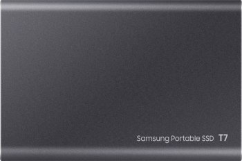 Dysk Samsung SSD T7 Portable 2TB MU-PC2T0T/WW szary Samsung Dysk Samsung SSD T7 Portable 2TB MU-PC2T0T/WW szary Samsung